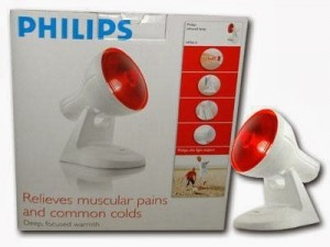 Lampu Infra Red Jenama Philips membantu mempercepatkan luka kering