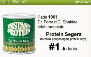 Shaklee pencipta protein segera pertama di dunia