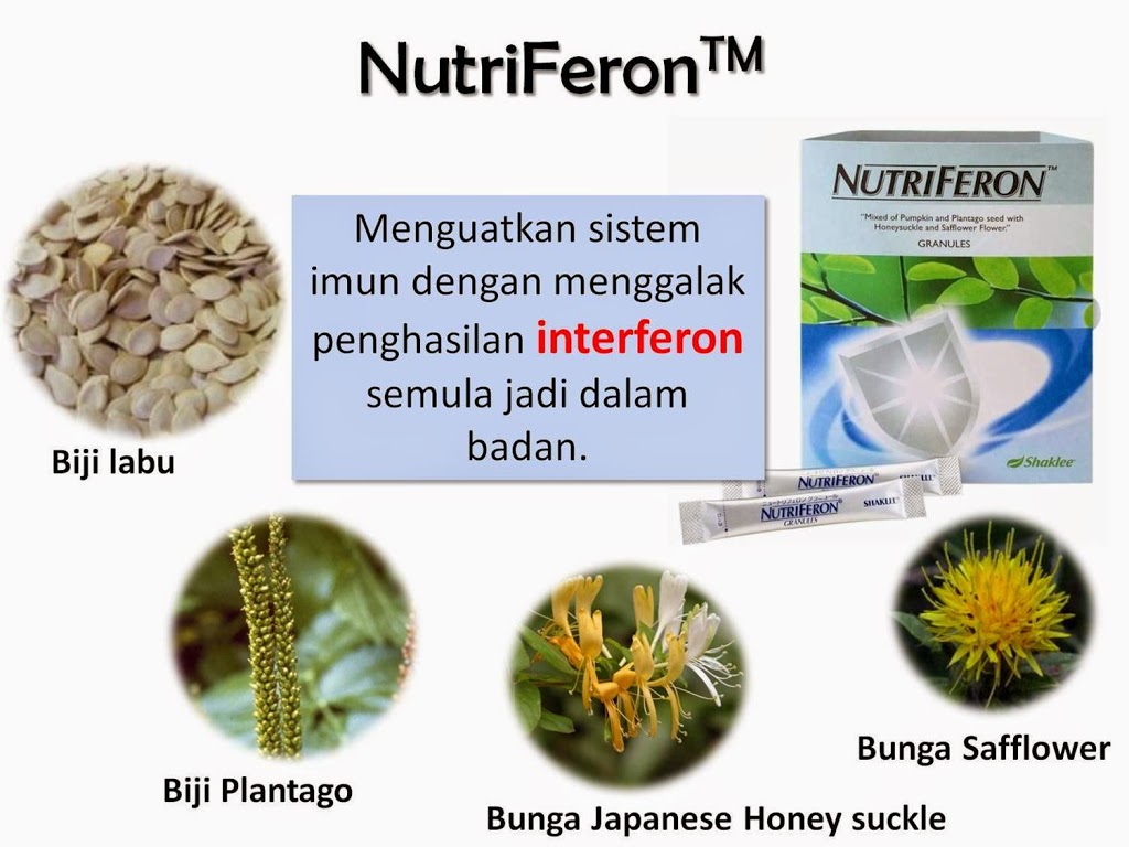 Ramuan Nutriferon membantu menguatkan sistem imun