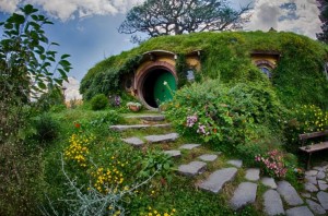 Hobbit village di New Zealand