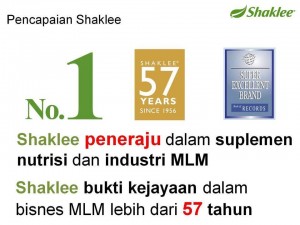 Shaklee merupakan peneraju suplemen dan bukti kejayaan MLM lebih 57 tahun