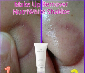Makeup Removal Nutriwhite membantu membuang whitehead dan blackhead