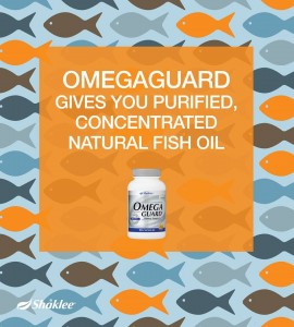 Omega Guard Memberikan khasiat minyak ikan tulen dan semulajadi