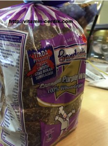 Roti ungu Gardenia baru diperbuat daripada gandum ungu Kanada