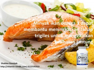 Asid lemak omega 3 membantu mengelakkan risiko darah tinggi dan sakit jantung di kalangan pesakit diabetes