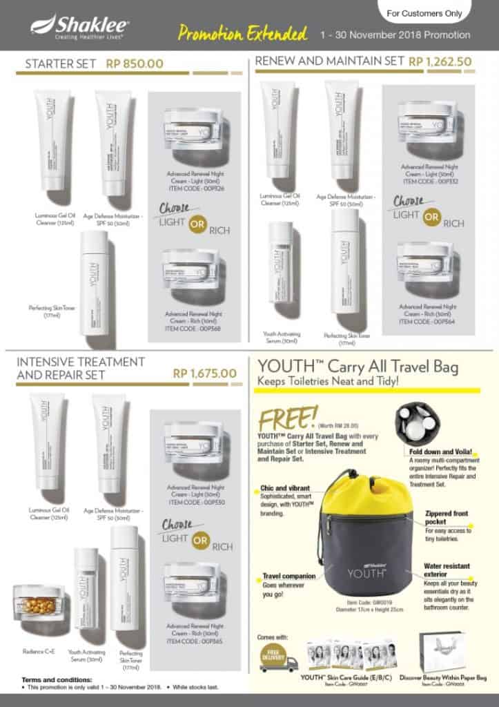 Promo Youth November 2018