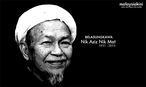 Belasungkawa Tok Guru Nik Abdul Aziz bin Nik Mat