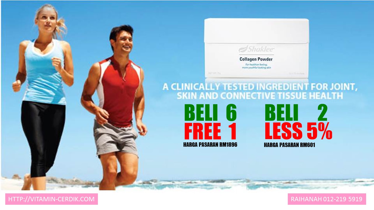Promosi Shaklee Disember 2016 Collagen Powder