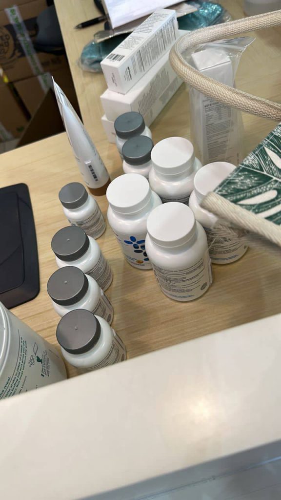 Barang dagangan saya during Shaklee Fun Day