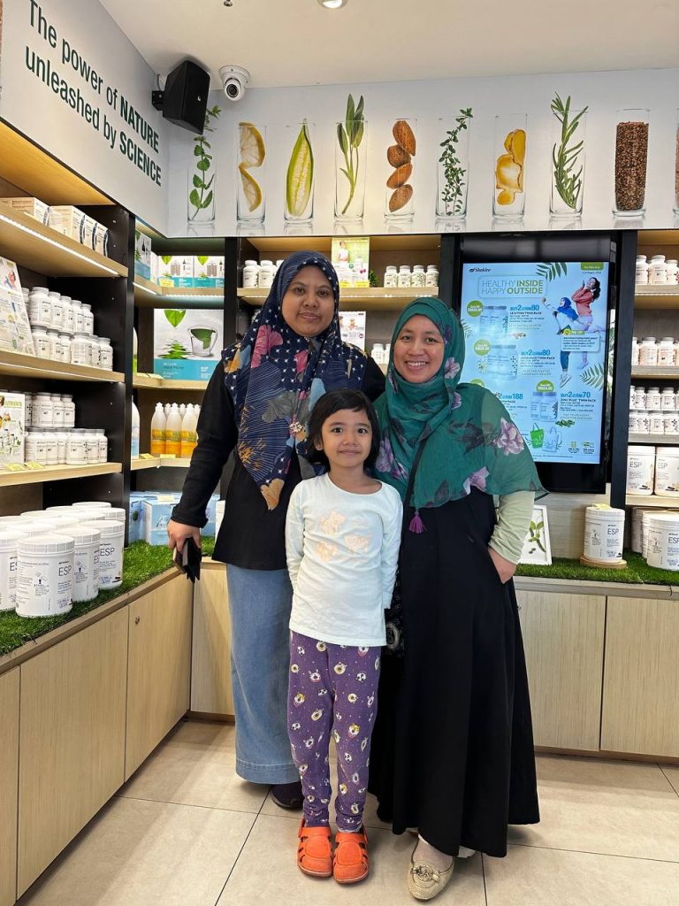 Alhamdulillah jumpa team kami Team Jutawan di Shaklee Fun Day