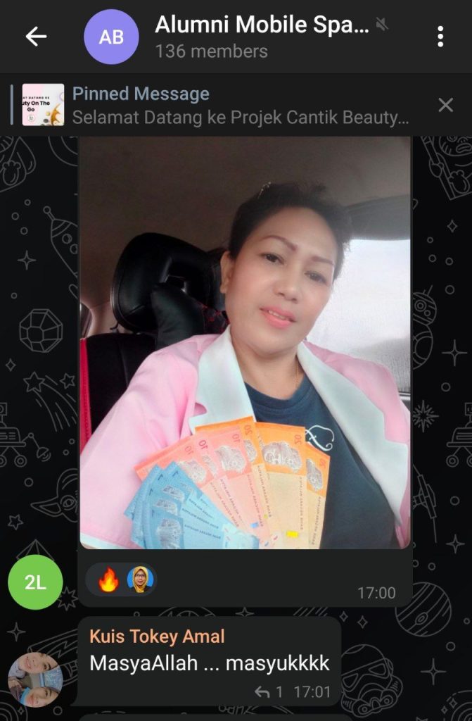 Mobile SPA BOTG boleh dilakukan secara part time atau full time