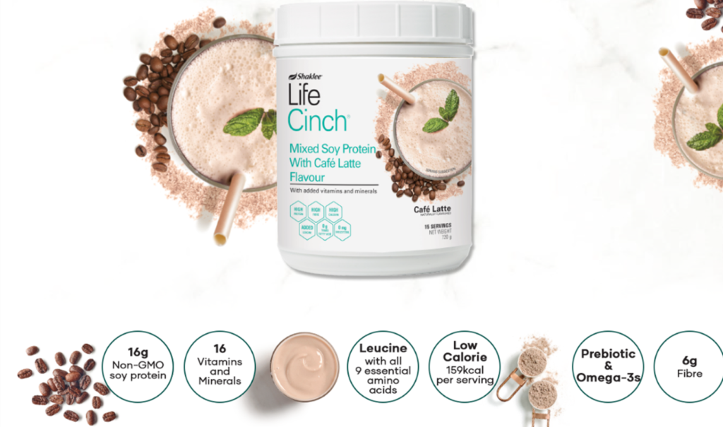 Life Cinch adalah satu lagi protein dari Shaklee, dengan sokongan protein tinggi dan leucine tinggi